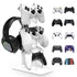 3 Tier Gamepad and Headset Display Stand for Gaming Accessories Organization - White