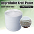 White Kraft Paper Roll Degradable Bubble Wrap Cushion Packaging Paper For Gift