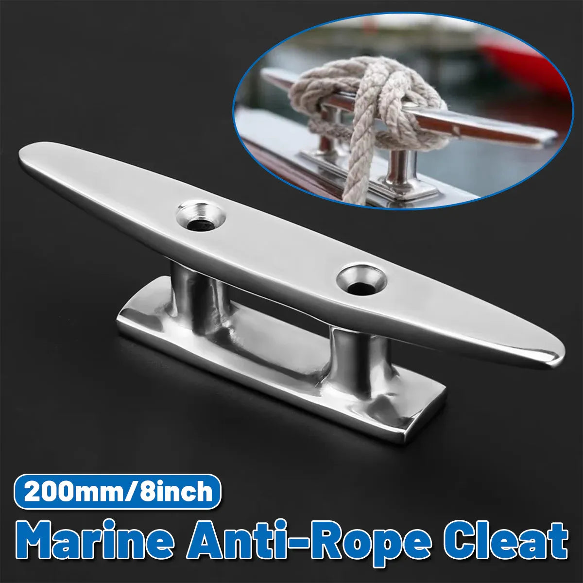 Cable Bolt 200mm Integral Mooring Column Fishing Boat Marine Yacht Accessories