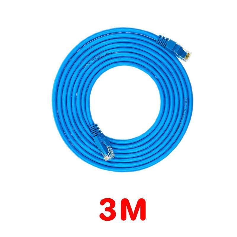1M/2M/3M/5M  Ethernet Network Lan Cable Cat6 1000Mbps Used For Network Link Au - 3M