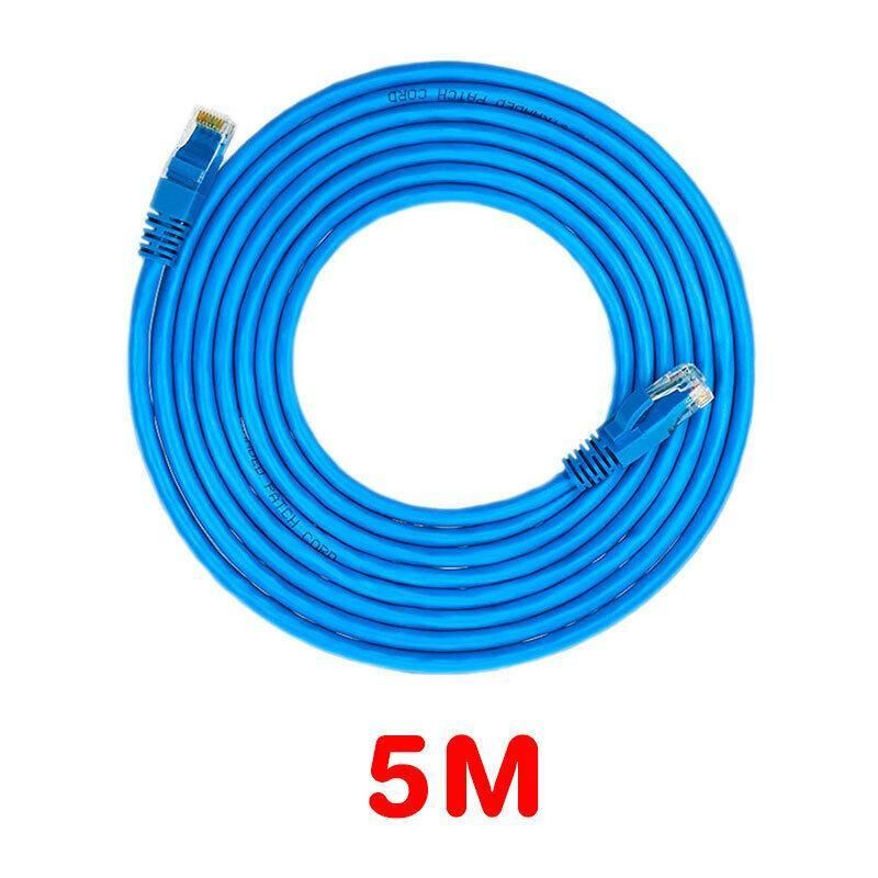 1M/2M/3M/5M  Ethernet Network Lan Cable Cat6 1000Mbps Used For Network Link Au - 5M