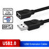 Usb Extension Data Cable 2.0 A Male To A Female Long Cord For Macbook & Computer - 1.5 m