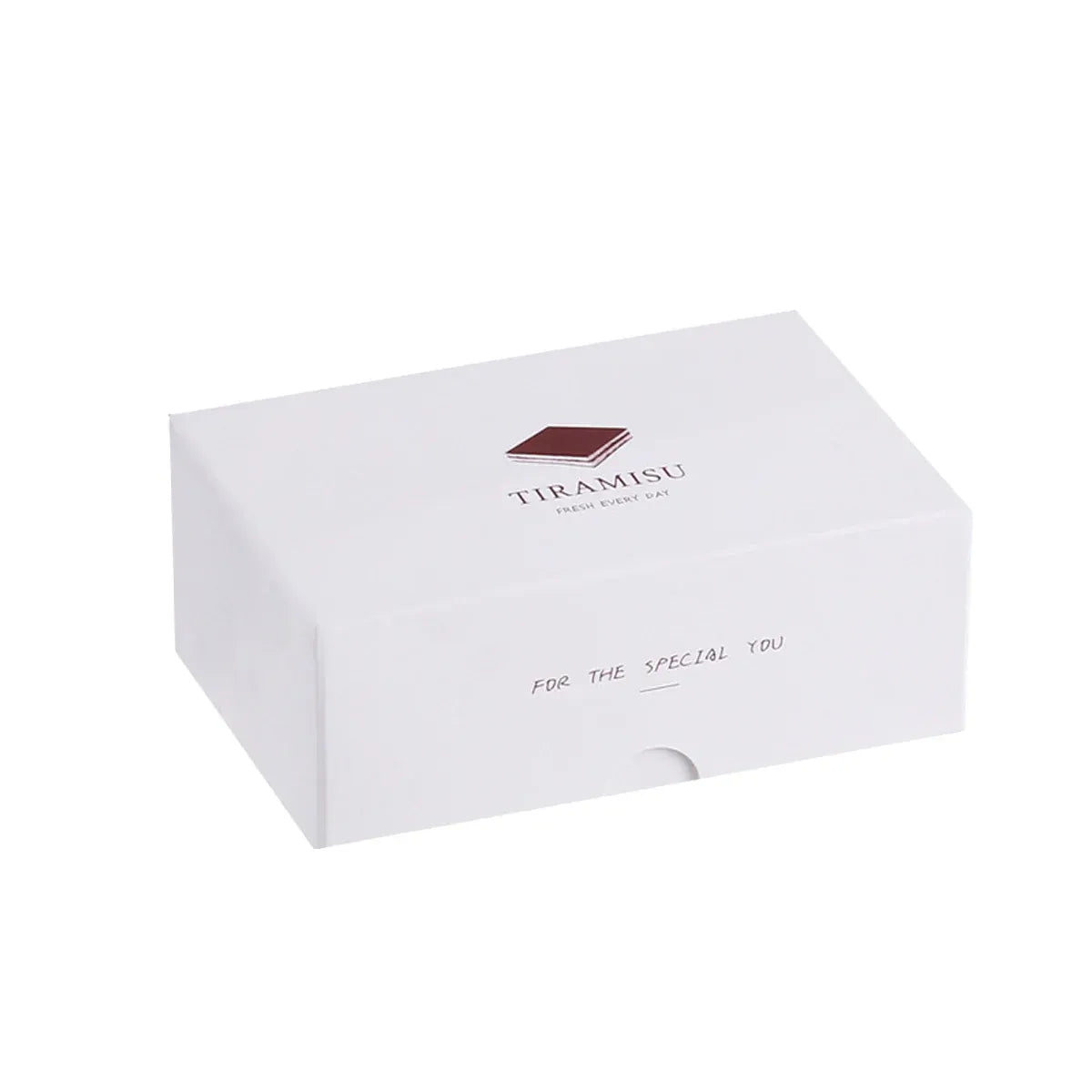 Western Dessert Presentation Box 50 Pack Tiramisu Bakery Gift Packaging Set - Pattern