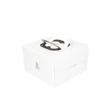 20PCS Cake Packaging Boxes 6/8in White for Birthday Party Bakery Packaging Use - 6 Inches