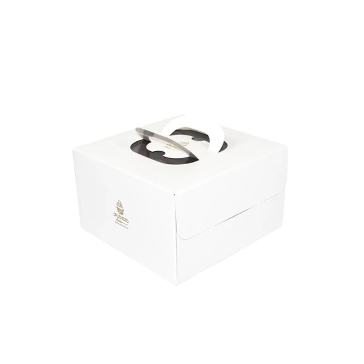 20PCS Cake Packaging Boxes 6/8in White for Birthday Party Bakery Packaging Use - 6 Inches
