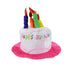 Birthday Cake Hat Party Supplies Fun Performance Masquerade Celebration Hat - Pink