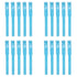 Cow Identification Bands 20PCS Adjustable Foot Rings Multi Colour Tags Livestock - Blue