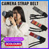 Camera Strap Compatible With Sony Nikon Olympus Dslr Canon Vintage Shoulder Neck - Blue