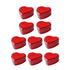 10pcs Iron Box Wedding Candy Boxes Tea Storage Durable Party Favor Containers - 12x12x5cm