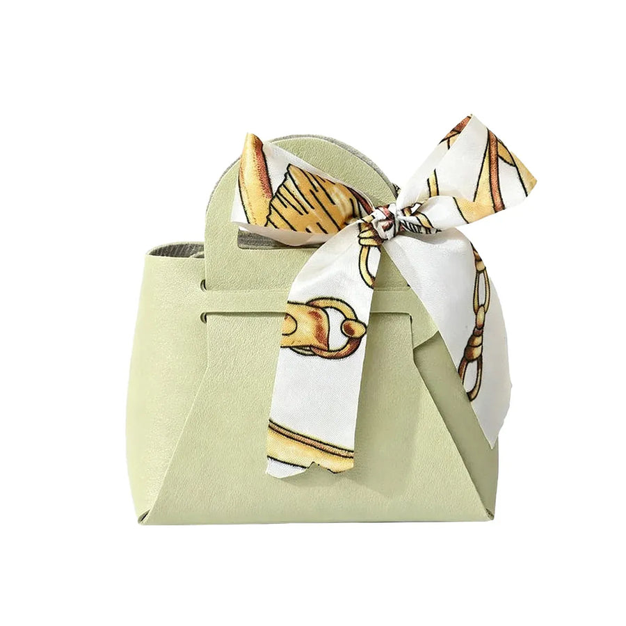 20PCS Handheld Wedding Candy Packaging Bags for Party Favors Wedding Decor Use - Green