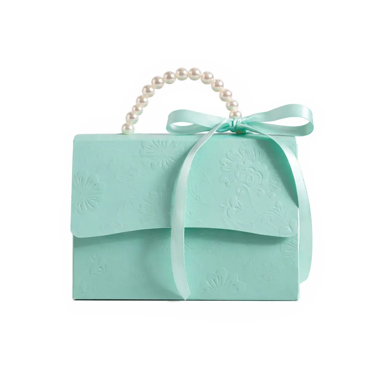 20pcs Pearl Handle Gift Box Set Wedding Favour Candy Box Party Packaging - L