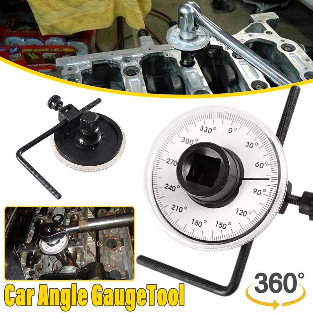 Automobile Torque Meter Angle Measuring Instrument Tool for Wrench and Ruler