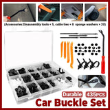 435PCS Car Buckle Set for Auto Body Trim Bumper Fender Repair