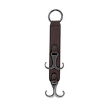1pc Car Headrest Hook 3 in 1 Hanger for Bag and Purse Organizer - Brown
