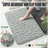 40x60cm Non-Slip Memory Foam Bath Mat Super Absorbent Floor Rug for Bathroom Use - Khaki