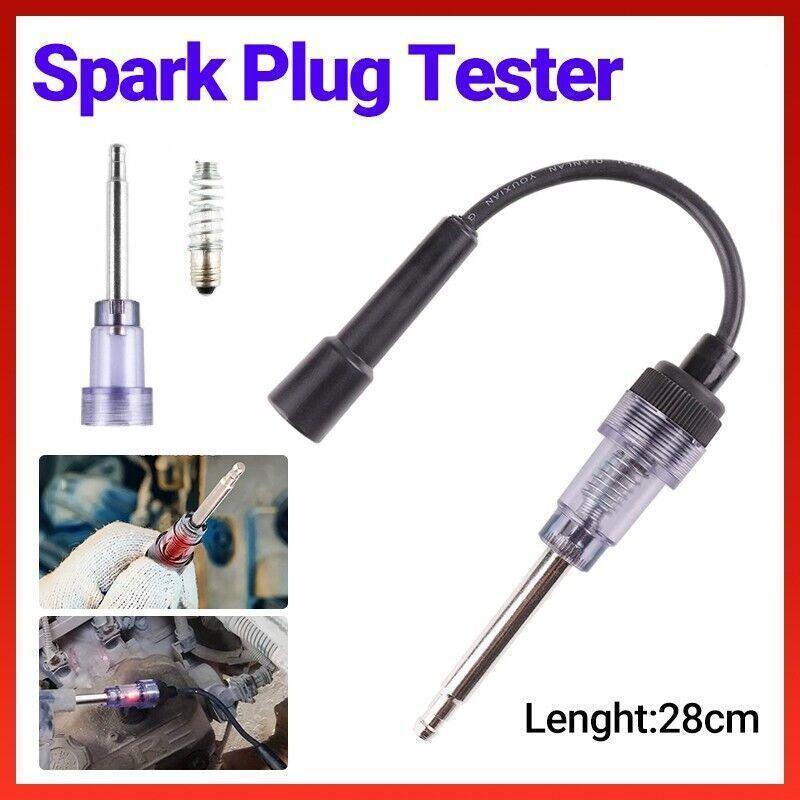 Spark Plug Tester In Line Ignition System Detector Coil Test Tools Engine