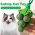Catnip Toys Mint Ball Teeth Grinding Cleaning Teasing Toy for Cats Oral Health