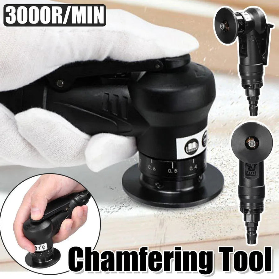 Compact Pneumatic Chamfering Beveling Machine Air Tool for Trimming Deburring