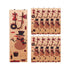 20PCS Christmas Wine Bottle Gift Bags Kraft Paper Red Wine Bag Holiday Set - Christmas Snowman