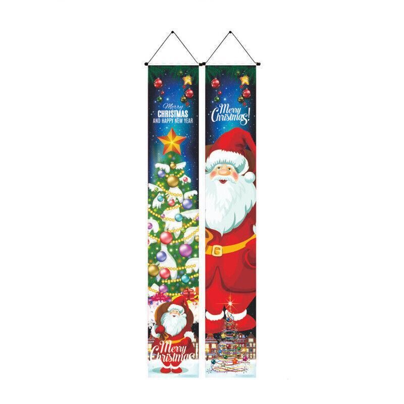 Nutcracker Soldier Door Banner Couplet Merry Christmas Xmas Decoration Ornaments - 44