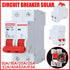 AC Circuit Breaker Solar 220-380V 2Pole Double MCB Mini 10-63 Amp - 40A