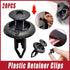 20X For Chevrolet Mercedes-Benz BMW front panel fender Plastic Retainer Clips