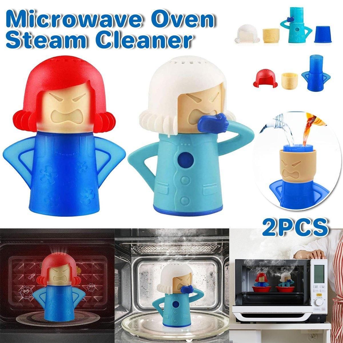 Microwave Oven Steam Cleaner Mother No Chemical Angry Easy Clean Tool Effective