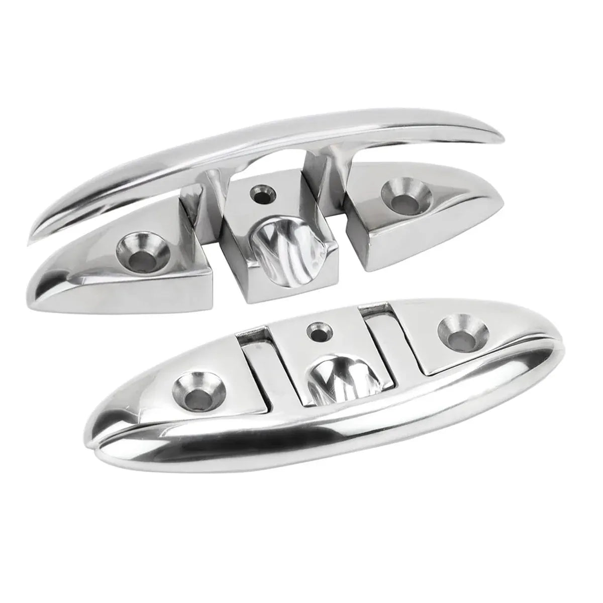 2PCS Stainless Steel Folding Bolt Use Corrosion Resistant 5in/6in - 5in