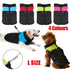 L Size Large Dog Jacket Padded Waterproof Pet Clothes Warm Windbreaker Vest Coat Winter - Red