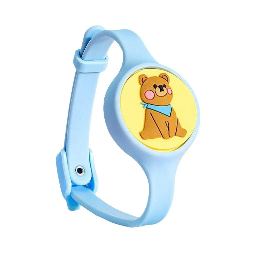 Cute Animal Essential Oil Collar for Dogs Cats Prevent Mosquito Bites - Blue Bear