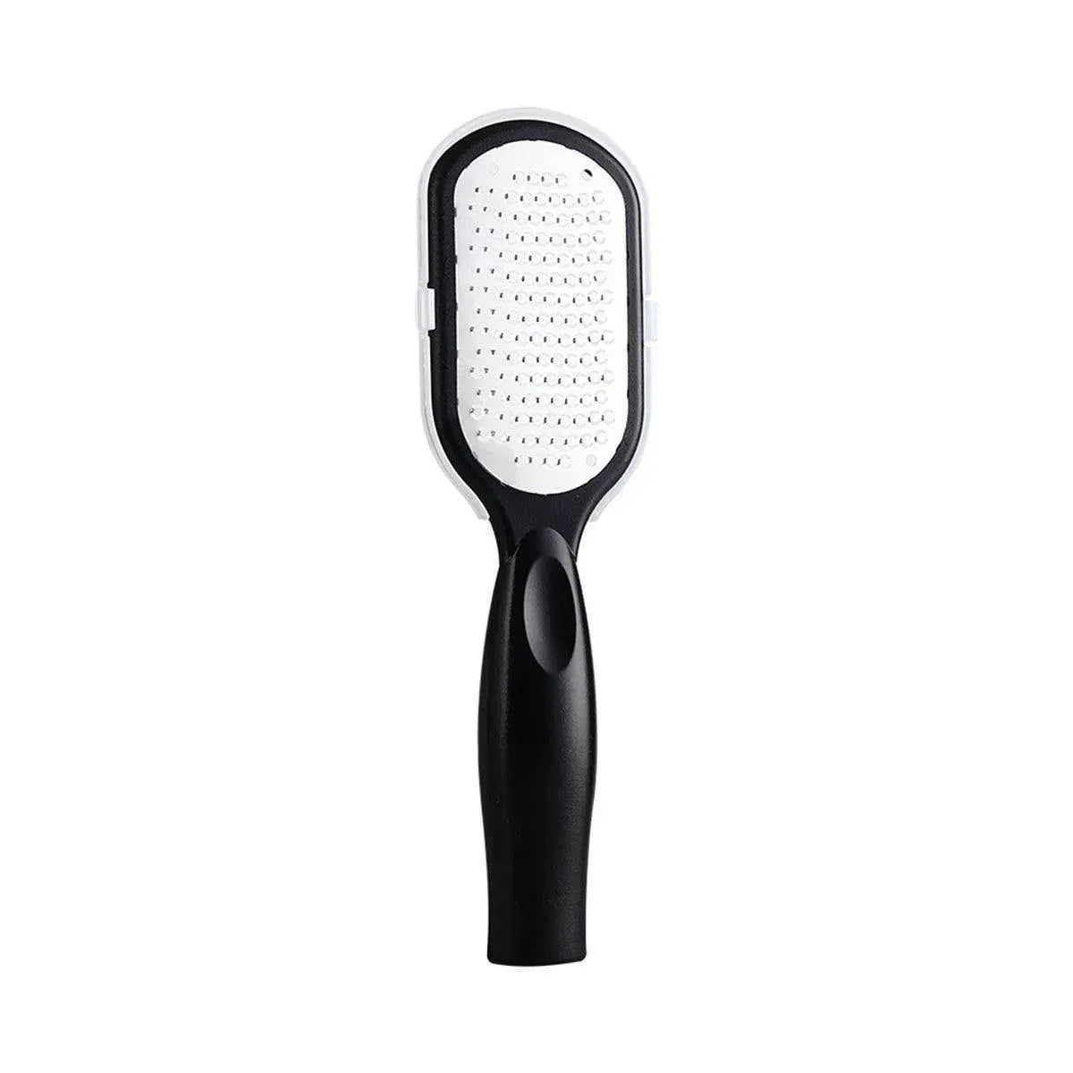 Stainless Foot File Scraper Grater Pedicure Rasp Callus Remover Foot Care Tools - Black