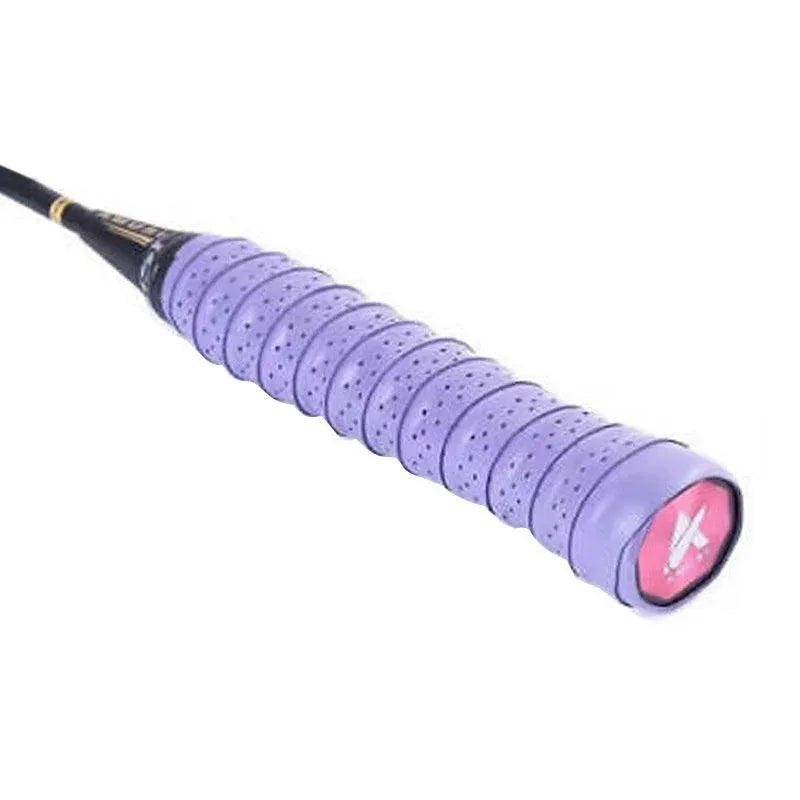 4X Anti-Slip Tennis Badminton Squash Racquet Over Grip Tape Overgrip Sweatband - Purple *4