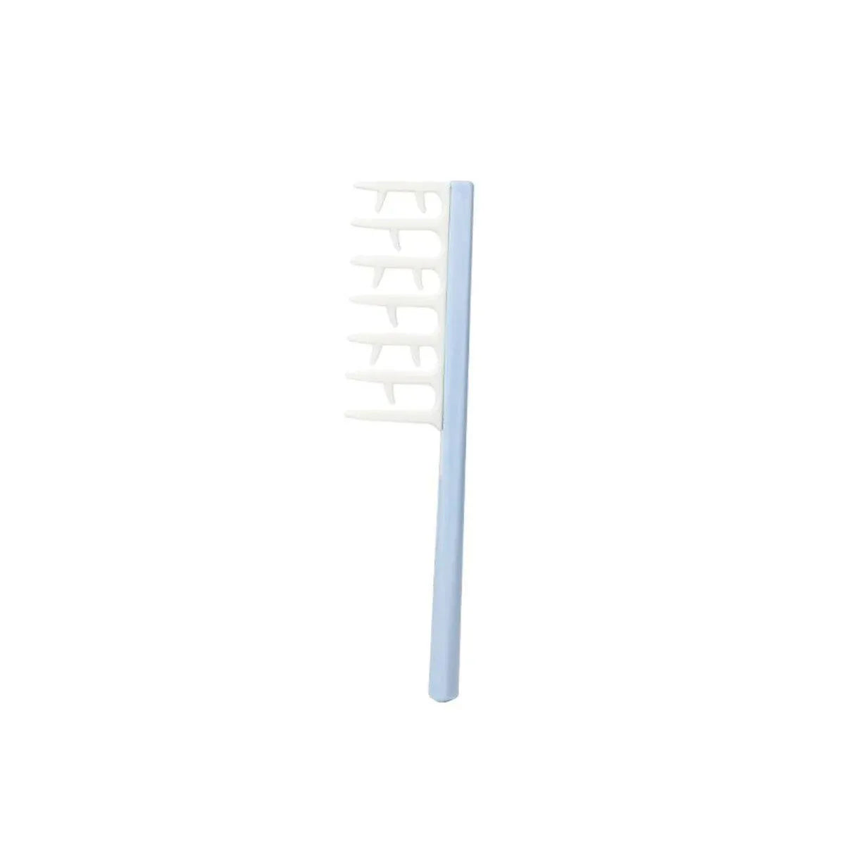 Hair Root Fluffy Comb Single Set Wide Tooth Massage Styling Comb for Volume - Blue