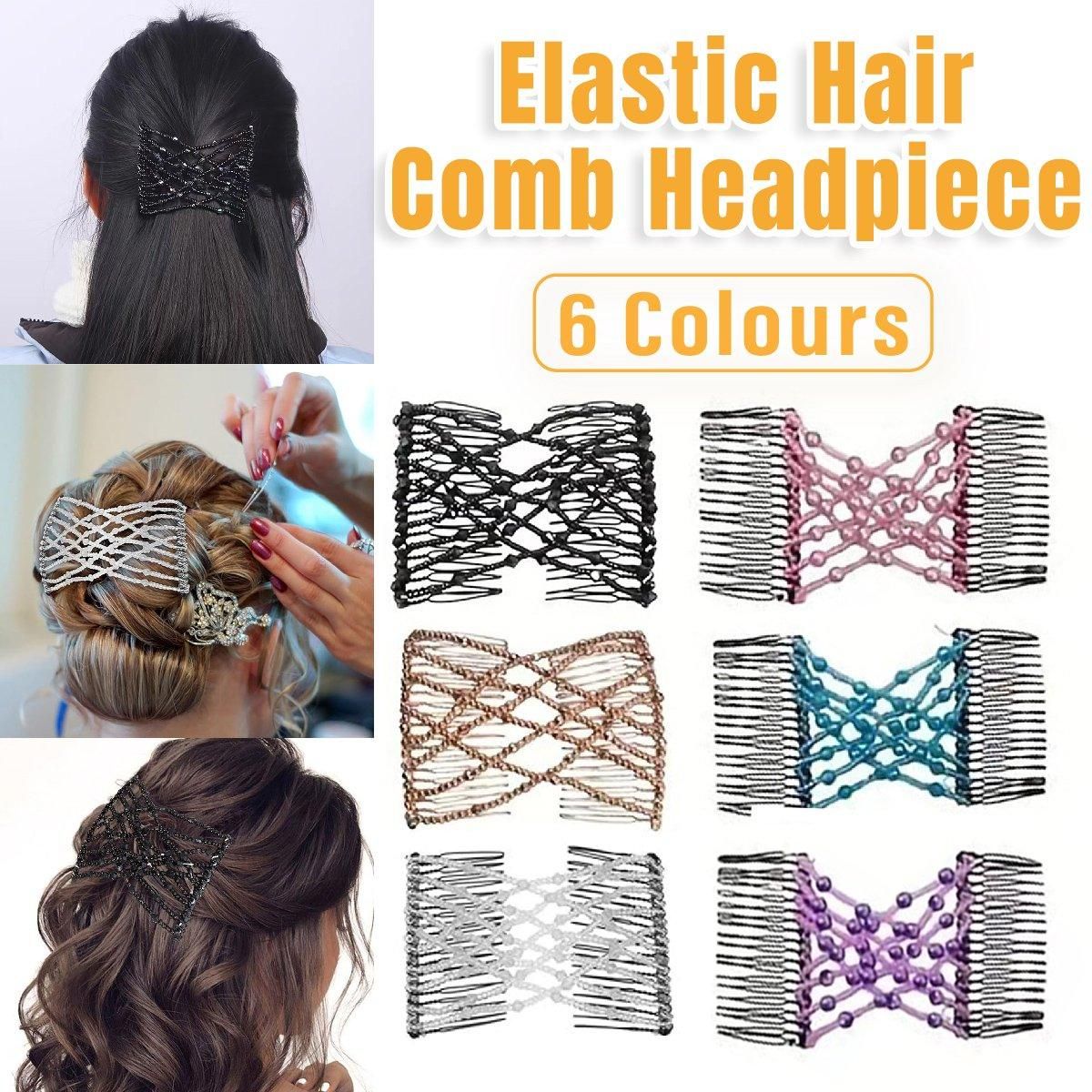6PCS Creative Magic Hair Comb Bun Maker Styling Tool for Easy Hairdo and Updos