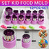 12PCS Stainless Steel Mini Food Cutter Set for Bento Vegetables Fruits and Cookies