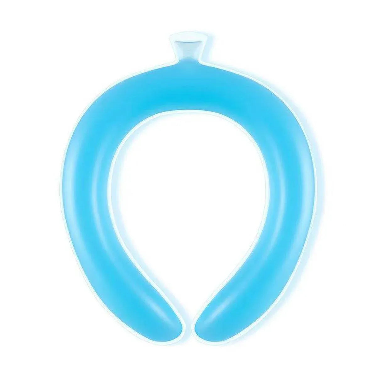 Cooling Ring Summer Supplies Cool Neck Collar Outdoor Sports Cool Ice Neckband - Blue