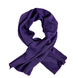 Instant Cooling Towel Gym Sport Golf Exercise Jog Cycling Outdoor Ice Cold Scarf - Purple