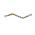 U Shaped Parrot Cotton Rope Climbing Toy Perch Stand for Bird Cage - 100cm