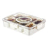 Food Grade Airtight Storage Box Portable Multi-compartment Seasoning Container - Large