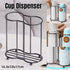 Desktop Water Cup Holder Paper Cup Pickup Stand Storage Organizer for Cups