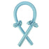 Heatless Curling Rod Headband Silk Curling Ribbon Hair Roller Lazy Curler Sets - 3Pcs/Set A (Blue，No Clip)