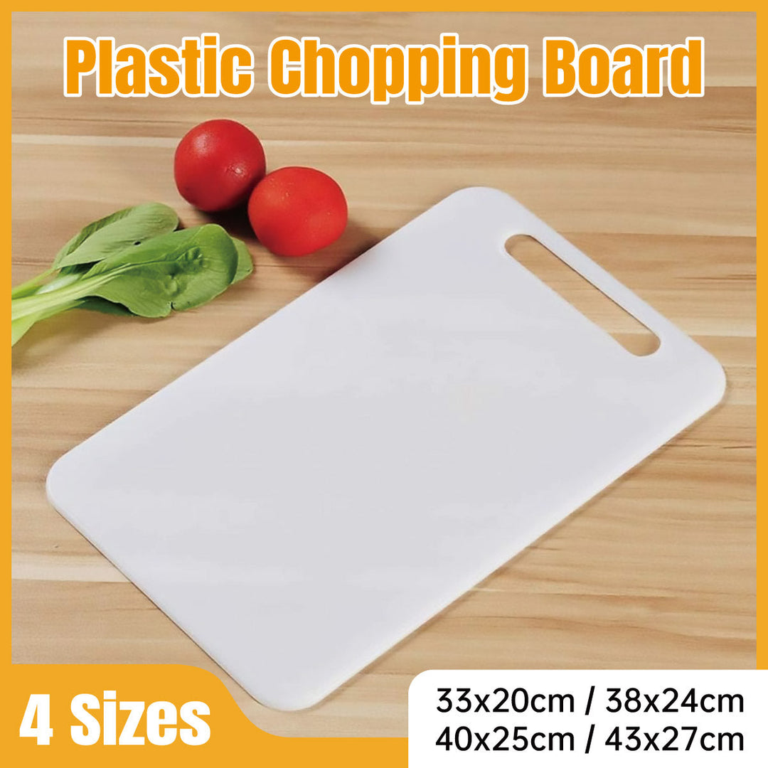 Plastic Cutting Board Small Size Chopping Board for Kitchen Food Prep Home Use - 40x25cm