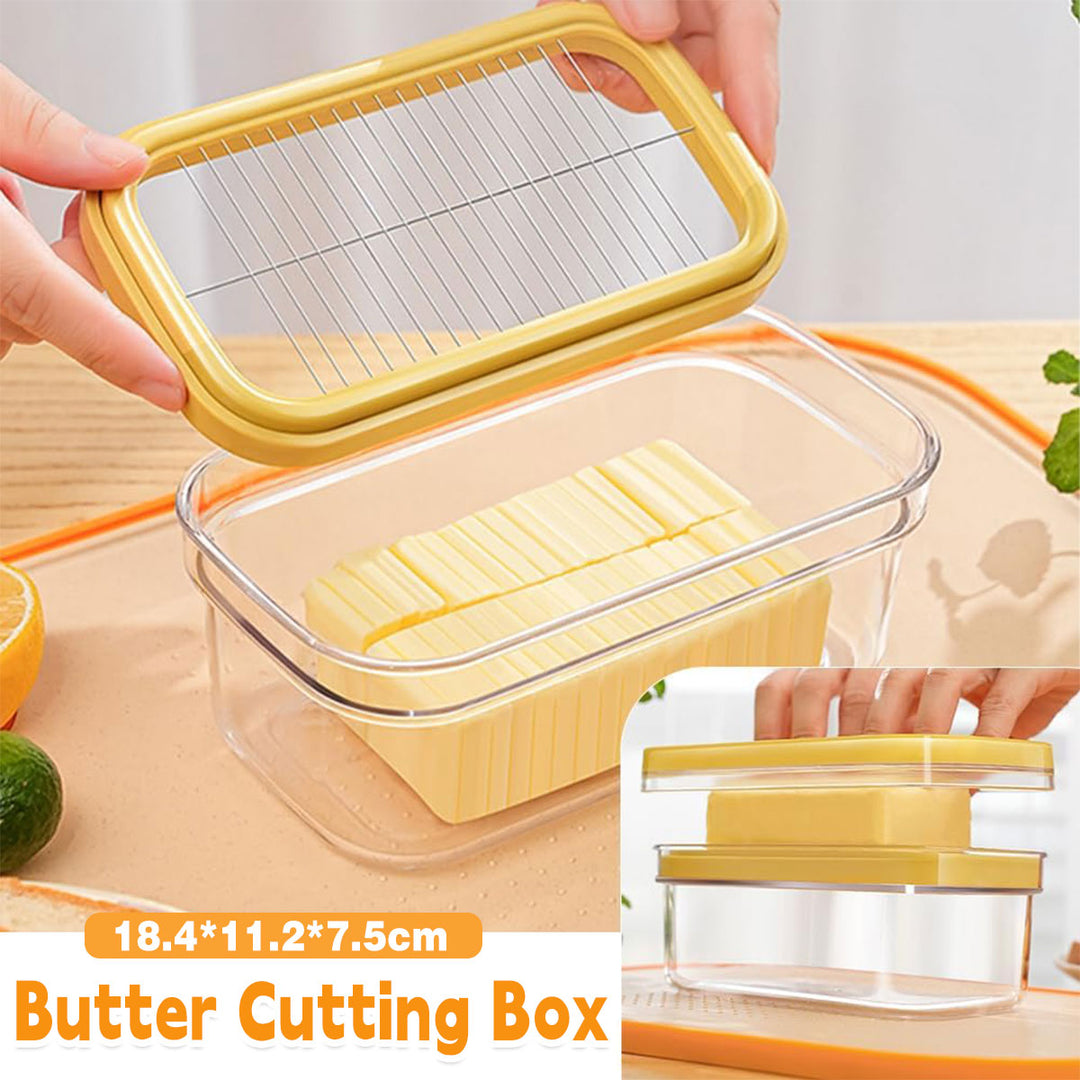 With Lid Butter Cutting Box Slicers Case Cheese Slicers Butter Dish Box