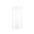 50pcs Clear Cylinder Organizer Storage Tube Container Case Pack Set Kit Easy Use - 5x5x10cm