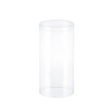 50pcs Clear Cylinder Organizer Storage Tube Container Case Pack Set Kit Easy Use - 6x6x12cm