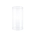50pcs Clear Cylinder Organizer Storage Tube Container Case Pack Set Kit Easy Use - 6x6x12cm