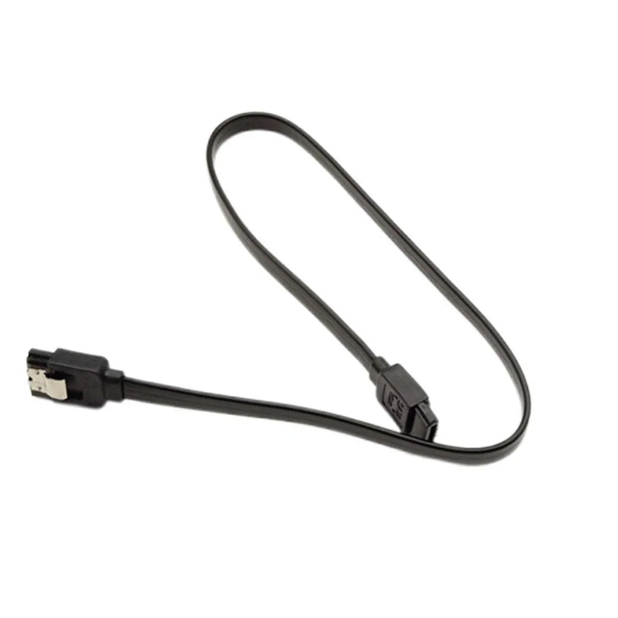 SSD Serial Cable High Speed SATA Connector for Laptop Desktop Data Transfer - Double straight