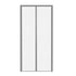Self-Sealing Door Curtain Insect Proof Durable Mesh Screen for Home Kitchen Use - Grey
