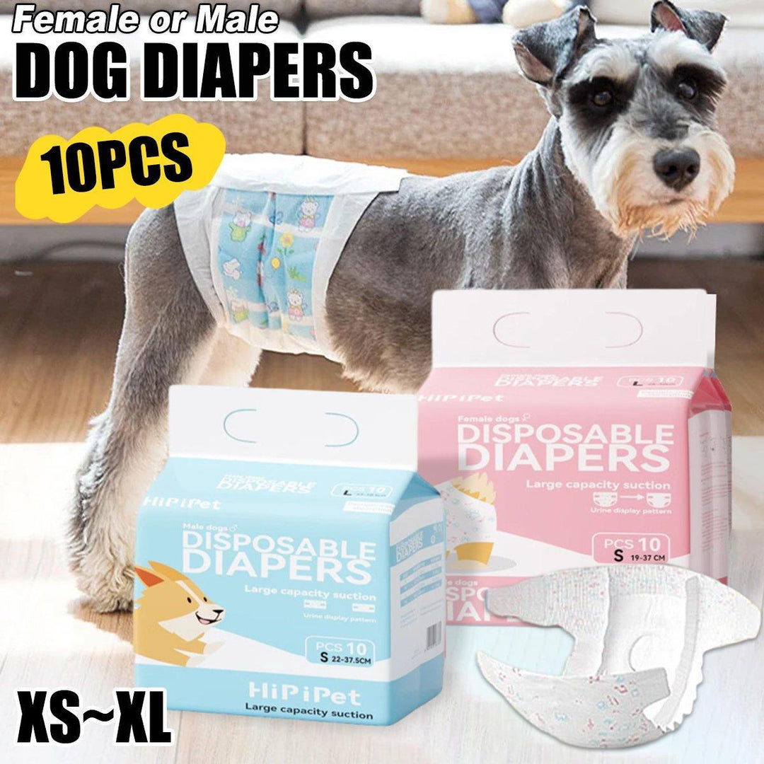 Dog Physiological Pants Pet Diaper Underwear for Hygiene and Incontinence Management - Male - M