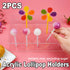 2PCS Acrylic Lollipop Display Stand 20 Holes Clear Candy Rack for Party Shop